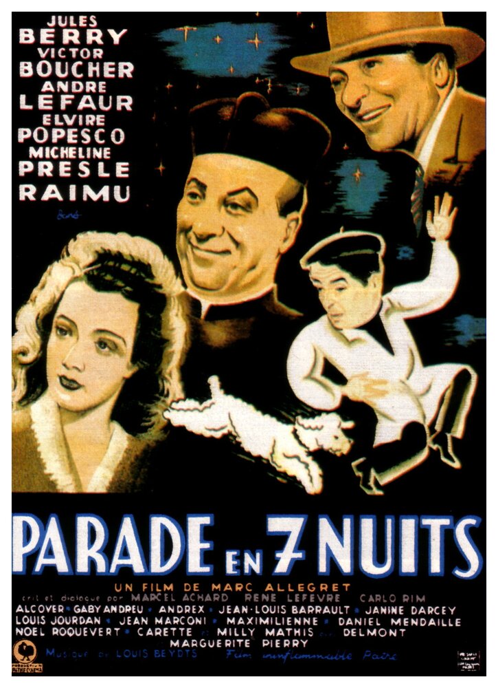 Парад семи ночей (1941) постер