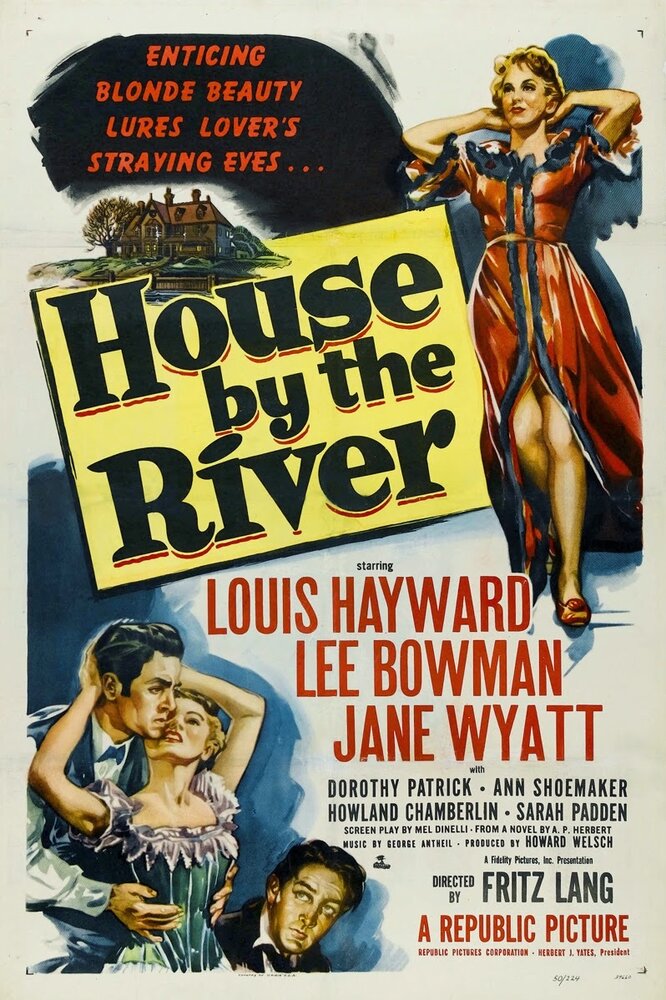 Дом у реки (1950) постер