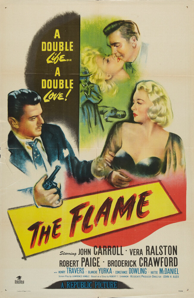 The Flame (1947) постер