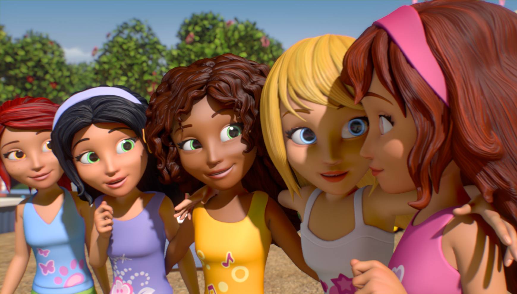 Lego Friends: New Girl in Town (2012) постер