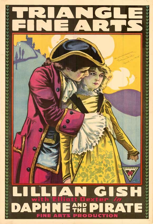 Дафна и пират (1916) постер