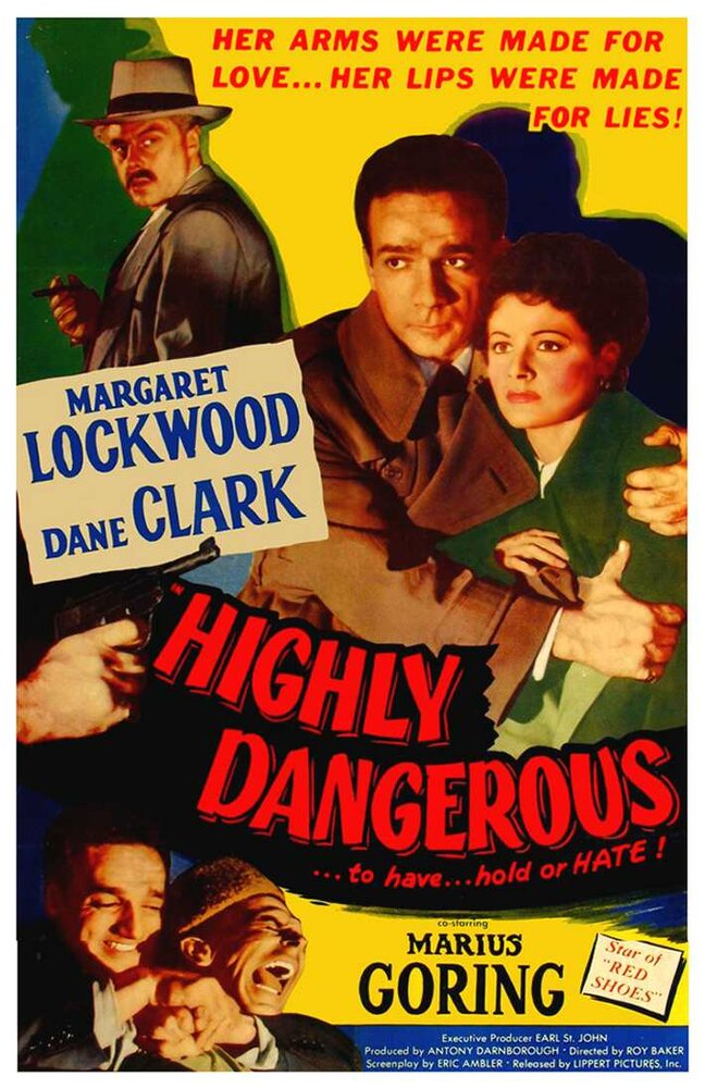 Крайне опасно (1950) постер