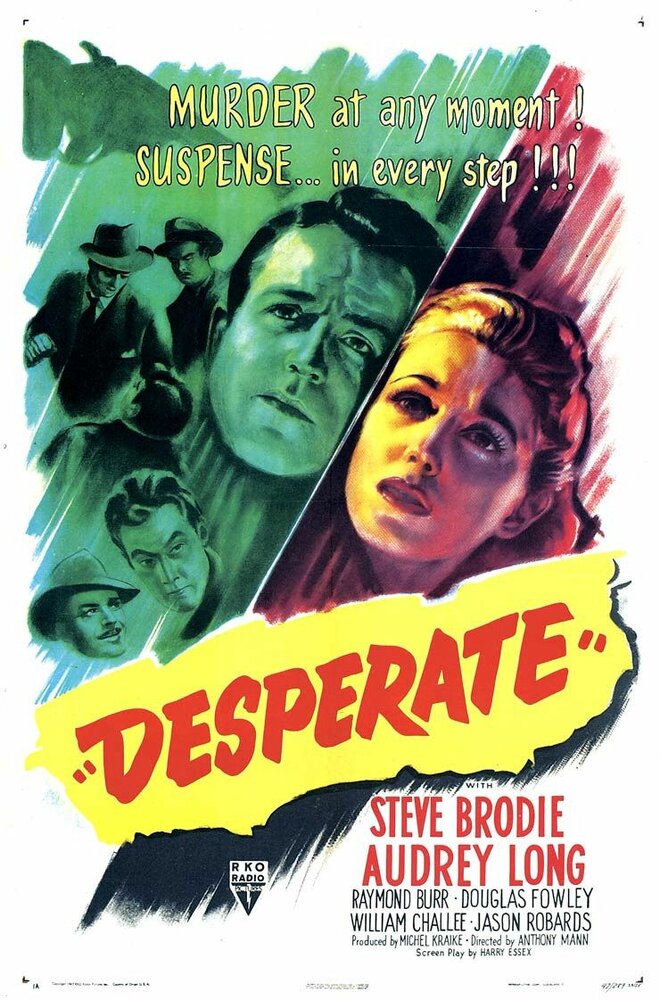 Отчаянный (1947) постер