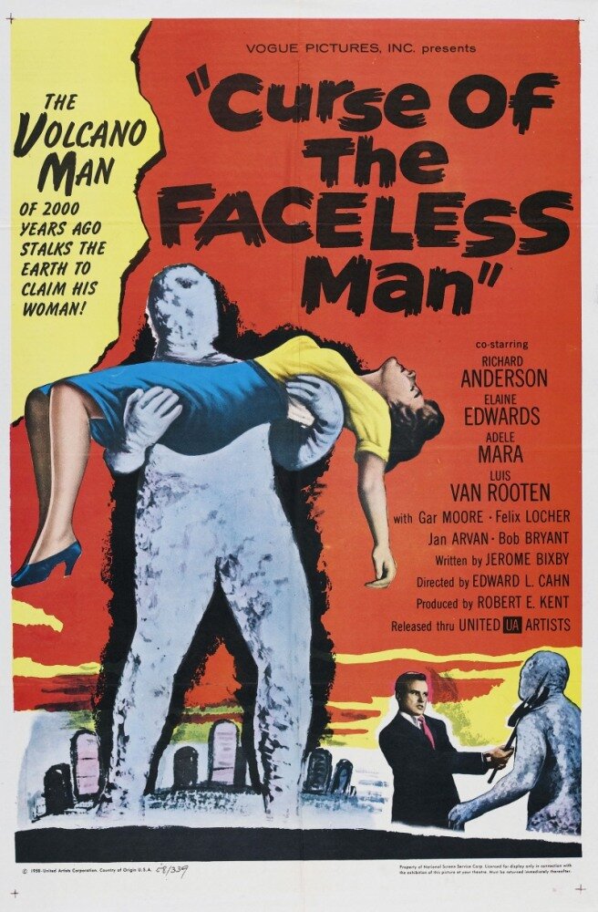 Проклятие безликого человека (1958) постер