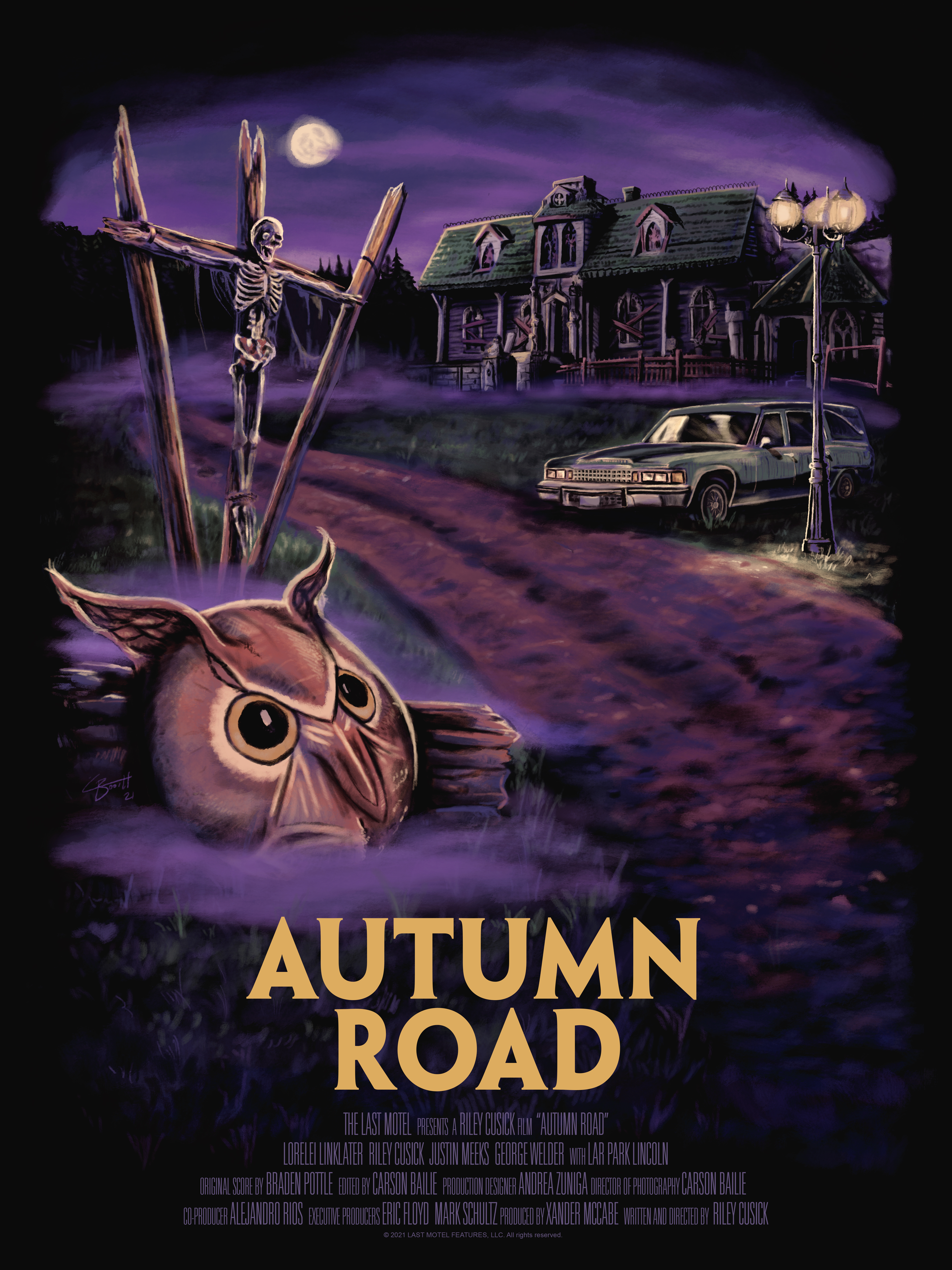 Осенняя дорога (2021) постер