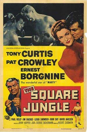 Квадратные джунгли (1955) постер